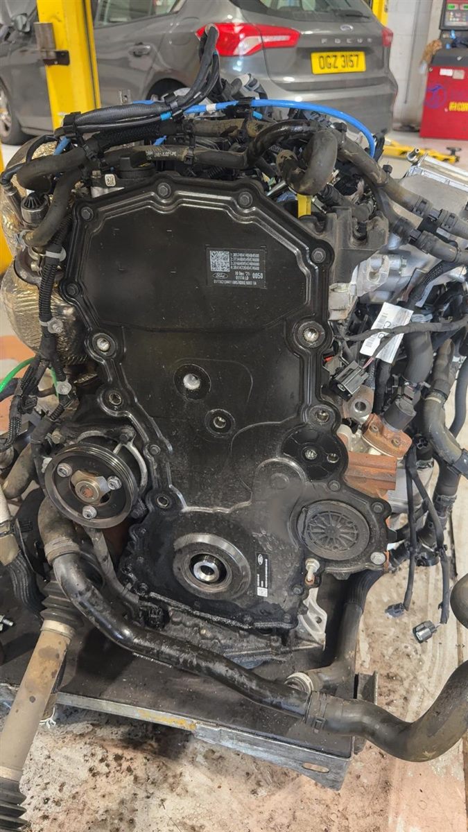 Engine rebuild on the bench