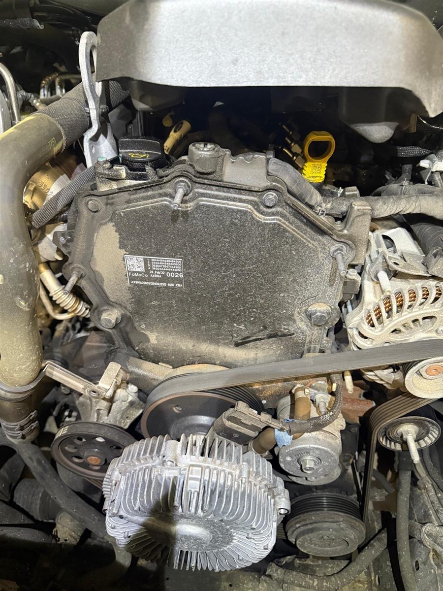 Replacement engine fitted